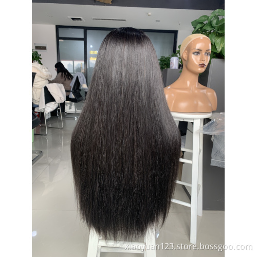 12A Grade Super Double Drawn SDD HD 13*4 Lace Front Human Hair Wigs And Wholesale Price Sell Bone Straight Hair Bundles
